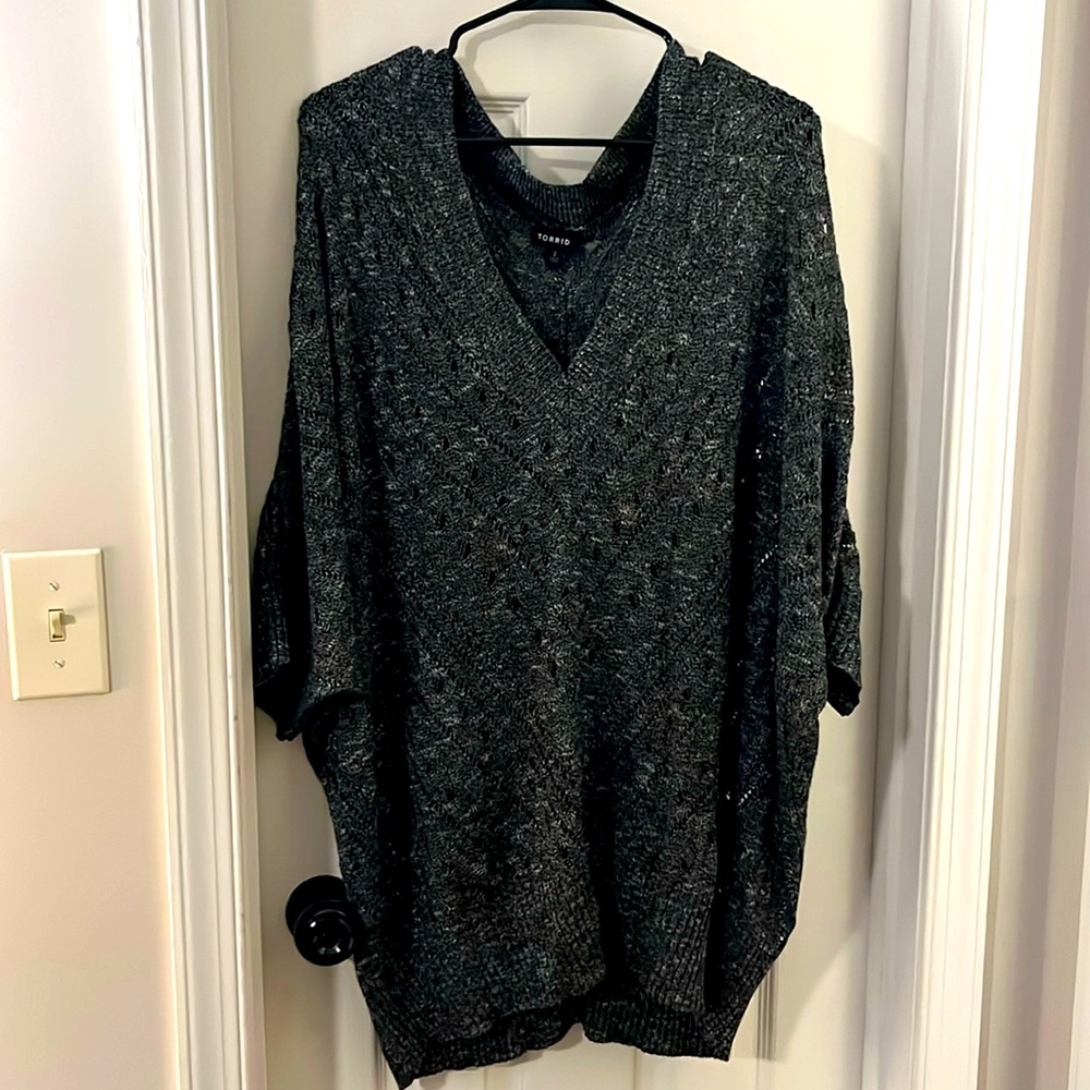 Torrid batwing lightweight layering sweater